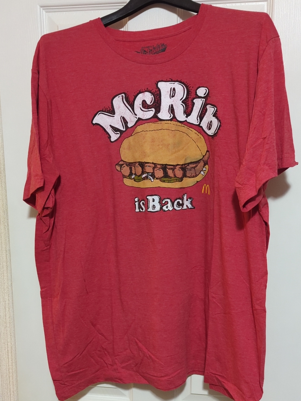 Old Navy Red McRib Graphic Tee